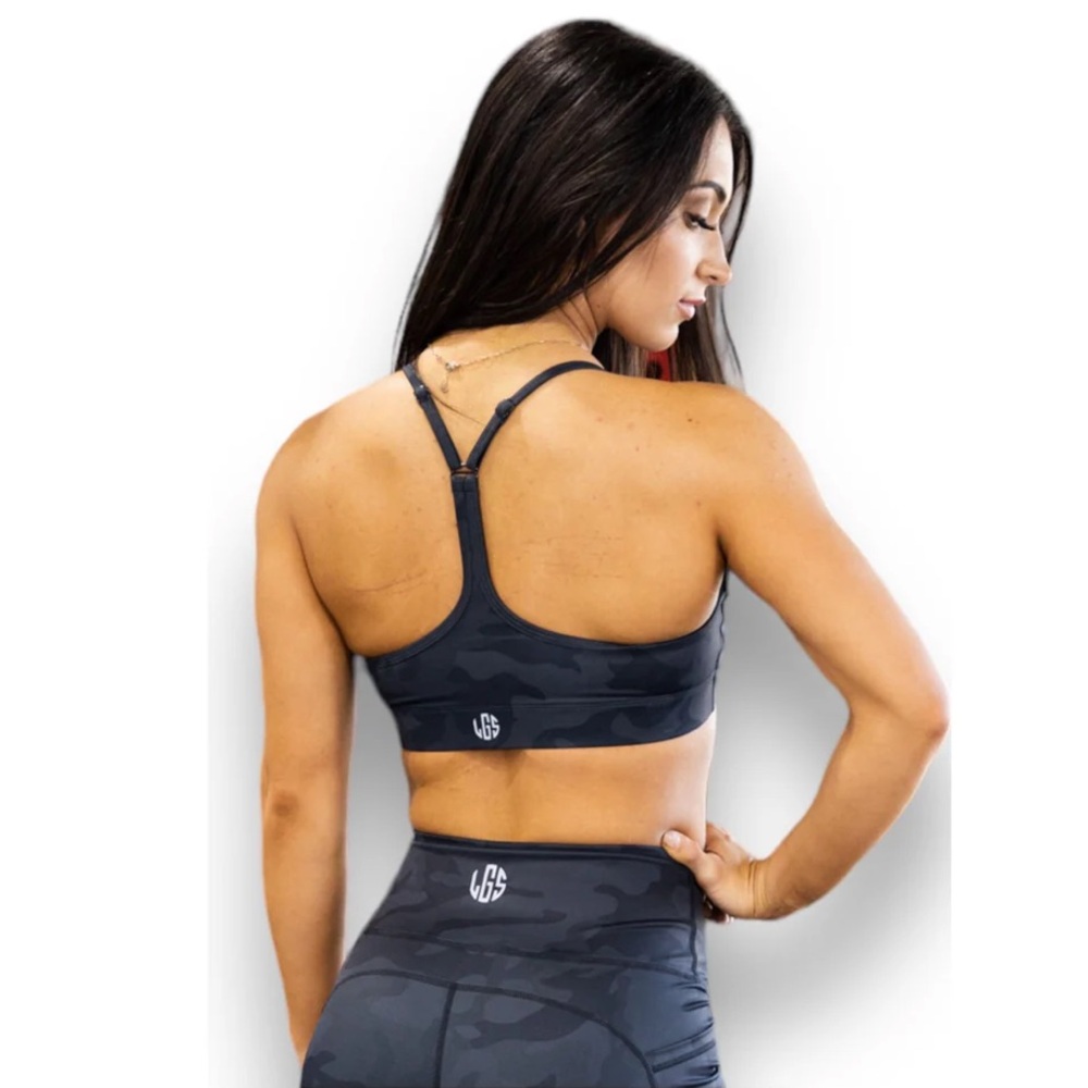 Let’s Gets Serious Activewear Sports Bra New